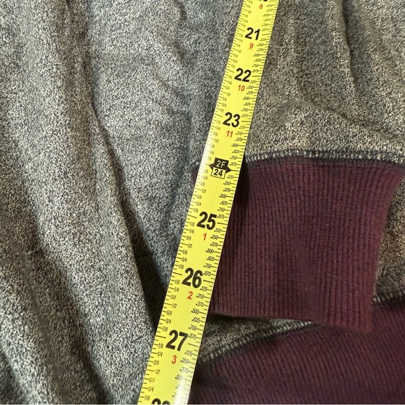 Chor Two-Tone Gray and Purple Hoodie - Picture 8 of 13